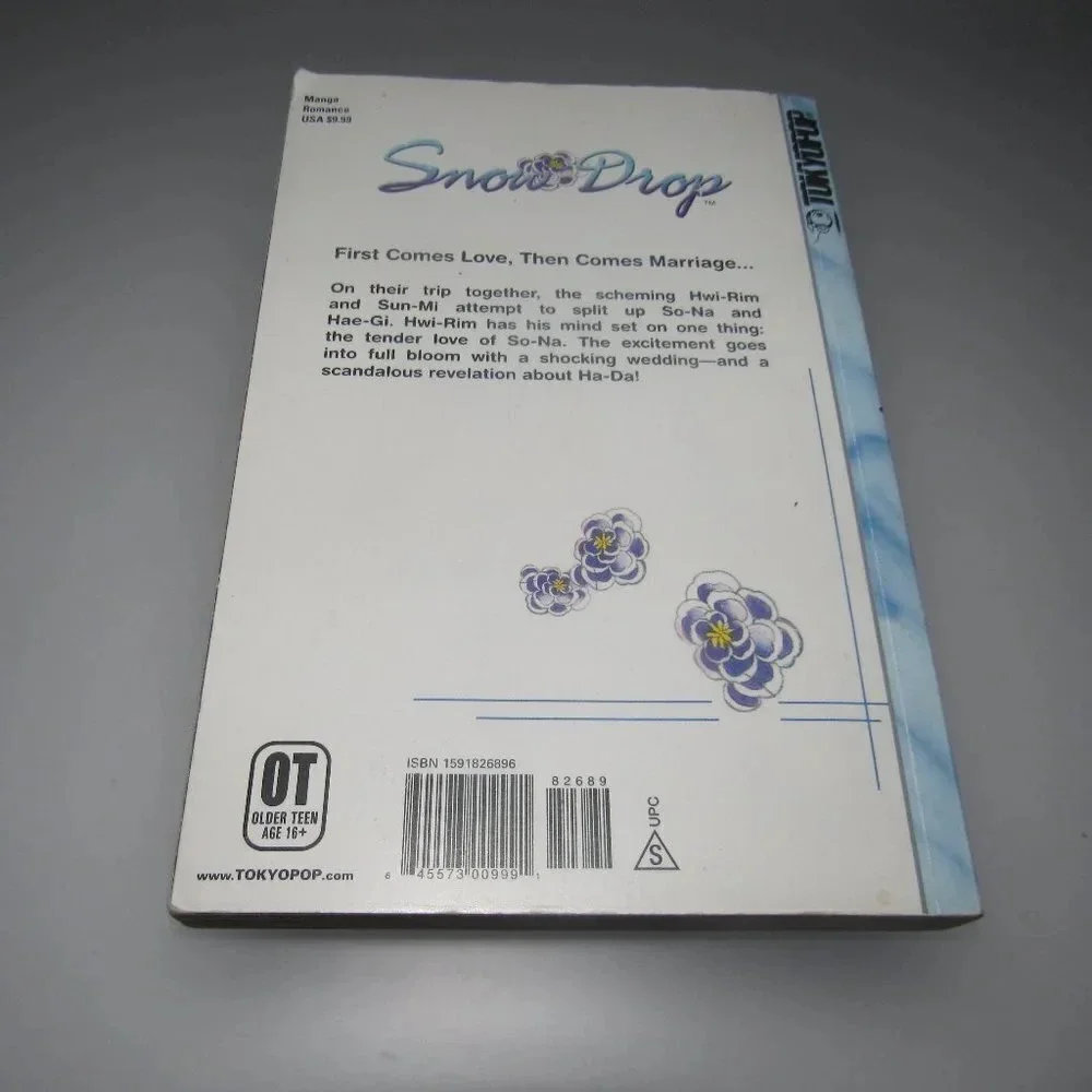 Chol Kyung-ah SNOW DROP Manga Vol 6~Romance~Rated OT for Older Teen
